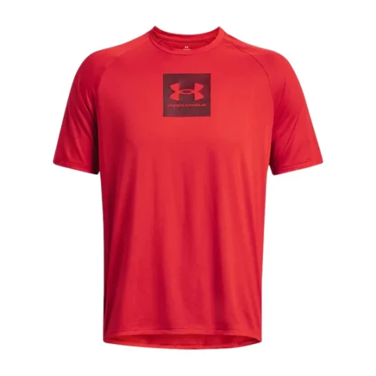 Zdjęcie produktu Koszulka męska Tech Print Fill Under Armour Czerwony