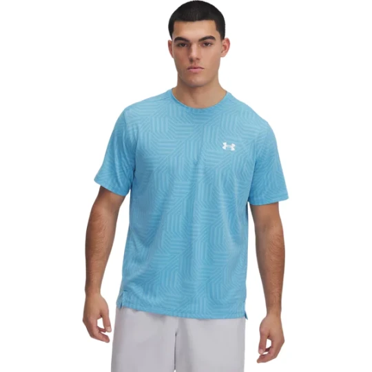 Zdjęcie produktu Koszulka męska Tech Vent Geotessa Under Armour Niebieski