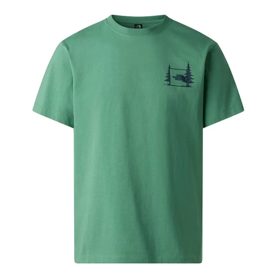 Zdjęcie produktu Koszulka męska The North Face Camping 0A8GQMG571 - zielona
