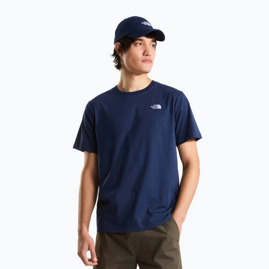 Zdjęcie produktu Koszulka męska The North Face Evolution Simple Dome Regular SS summit navy Granatowy