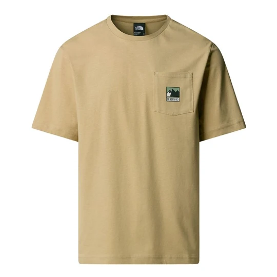 Zdjęcie produktu Koszulka męska The North Face Mountain 0A8E3MLK51 - beżowa