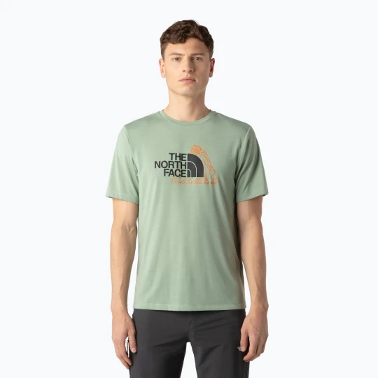 Zdjęcie produktu Koszulka męska The North Face Mountain Foundation Graphic state moss Zielony