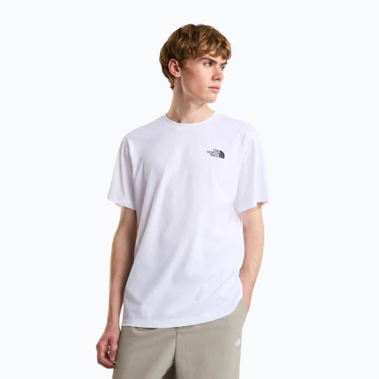Zdjęcie produktu Koszulka męska The North Face Vertical Regular tnf white