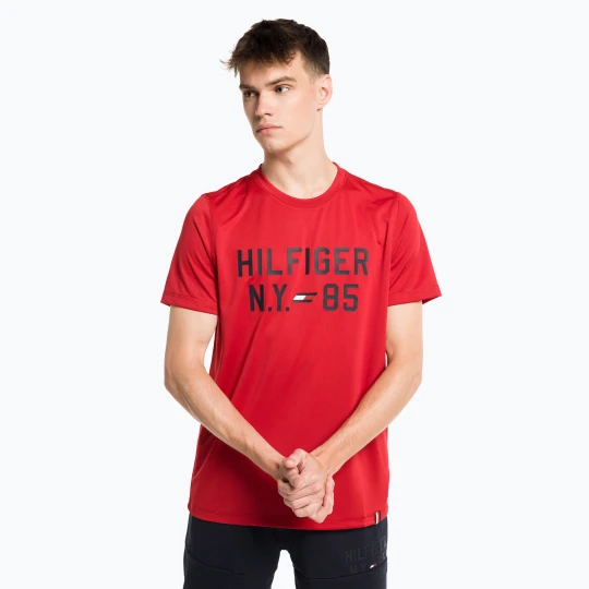 Zdjęcie produktu Koszulka męska Tommy Hilfiger Graphic Training red