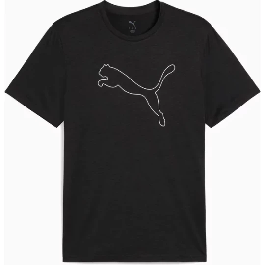 Zdjęcie produktu Koszulka męska Train All Day Essential Heather Cat Puma Czarny