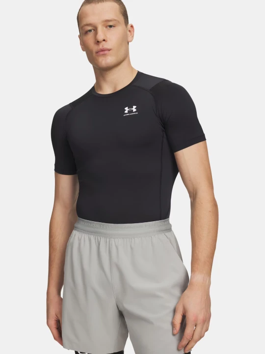 Zdjęcie produktu Koszulka męska treningowa czarna Under Armour Heat Gear