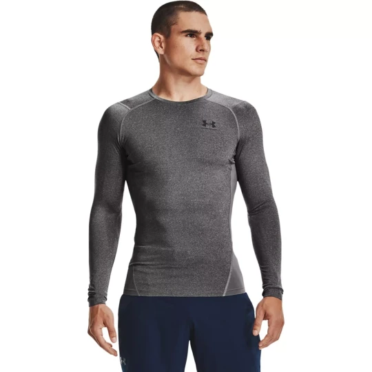 Zdjęcie produktu Koszulka męska treningowa szara Under Armour HeatGear Armour LongSleeve