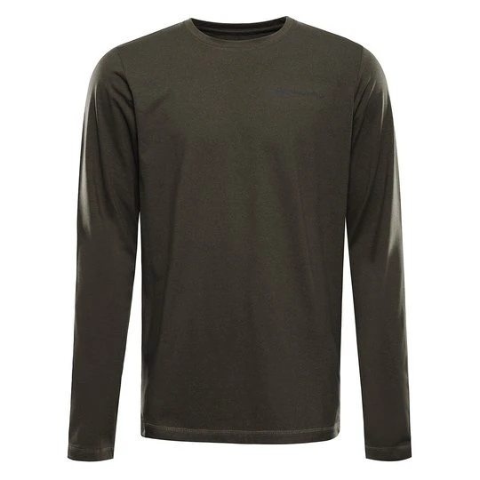 Zdjęcie produktu Koszulka męska turystyczna z długim rękawem Lous khaki Alpine Pro