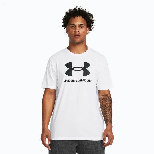 Zdjęcie produktu Koszulka męska Under Armour Sportstyle Logo Update white / black