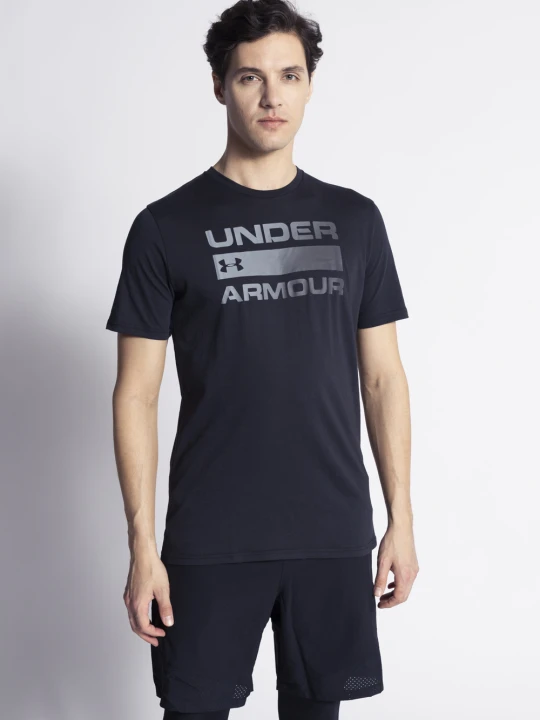 Zdjęcie produktu Koszulka męska Under Armour Team Issue Wordmark SS (1329582-001) Czarny