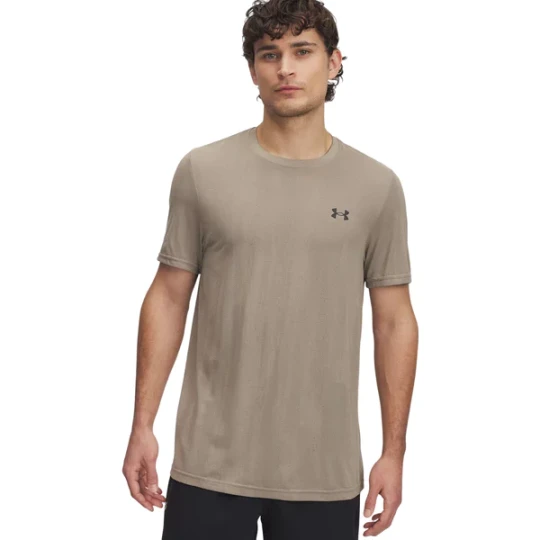 Zdjęcie produktu Koszulka męska Vanish Seamless Novelty Under Armour Beżowy