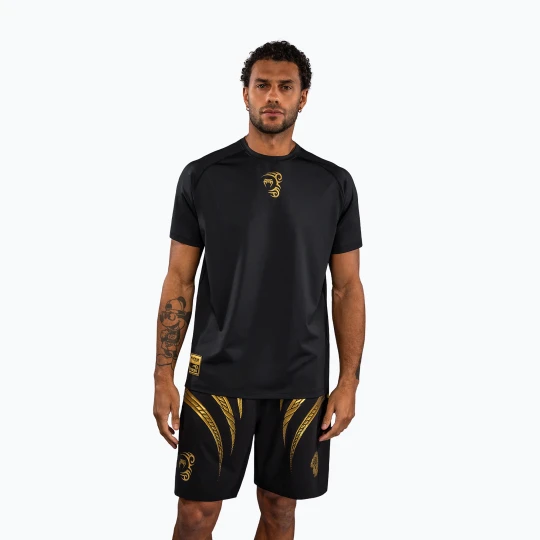 Zdjęcie produktu Koszulka męska Venum x Mike Tyson Tiger Dry Tech black / gold