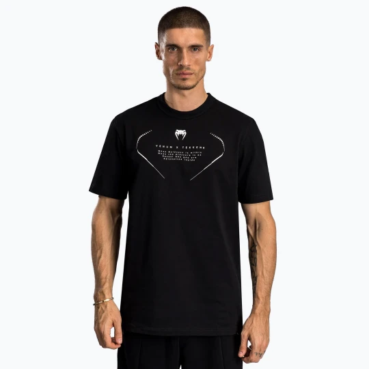 Zdjęcie produktu Koszulka męska Venum X Tekken 8 - Jin Kazama T-Shirt black / black / white