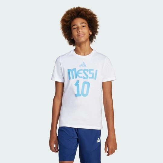 Zdjęcie produktu Koszulka Messi Name and Number Graphic Kids Adidas biały