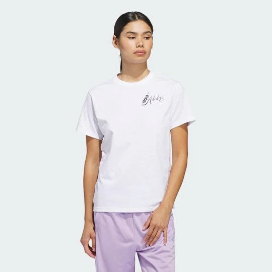 Zdjęcie produktu KOSZULKA MIND BODY & SPIRIT(S) GRAPHIC Adidas biały