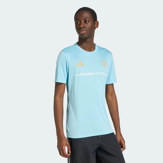 Zdjęcie produktu Koszulka Mistrzostwa Świata FIFA 2026 Argentyna Adidas Icey Blue