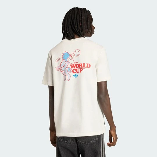 Zdjęcie produktu Koszulka Mistrzostwa Świata FIFA 26 Footix Mascot Adidas Cloud White