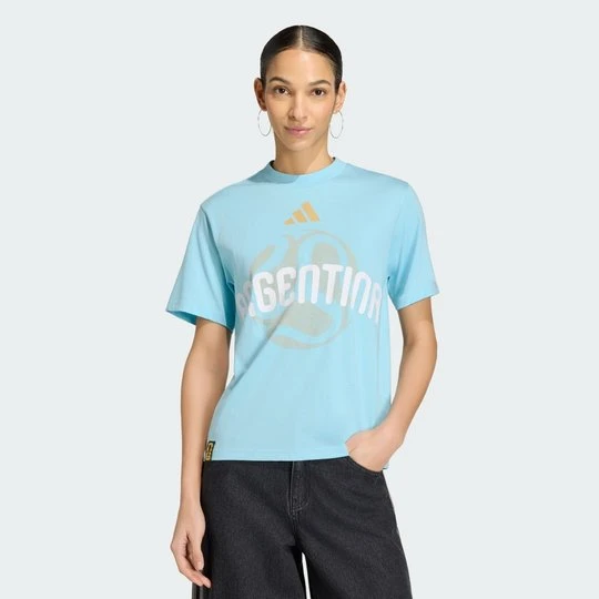Zdjęcie produktu Koszulka Mistrzostwa Świata FIFA Argentyna Adidas Icey Blue