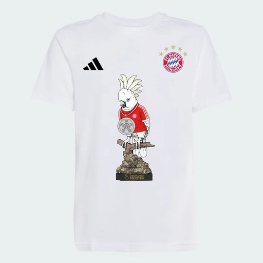 Zdjęcie produktu Koszulka młodzieżowa FCB Bundesliga Winner Adidas biały