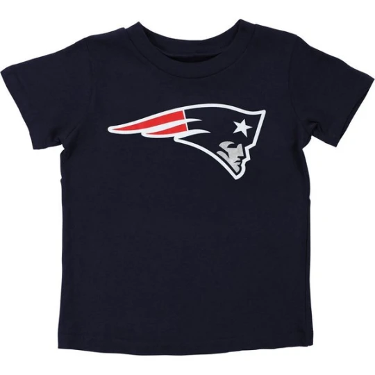 Zdjęcie produktu Koszulka młodzieżowa NFL New England Patriots OuterStuff Czarny