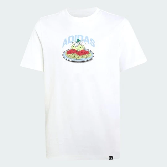 Zdjęcie produktu KOSZULKA MŁODZIEŻOWA PASTA GRAPHIC Adidas biały
