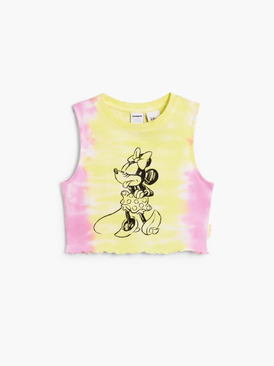 Zdjęcie produktu Koszulka na ramiączkach Minnie Mouse™ Desigual żółty
