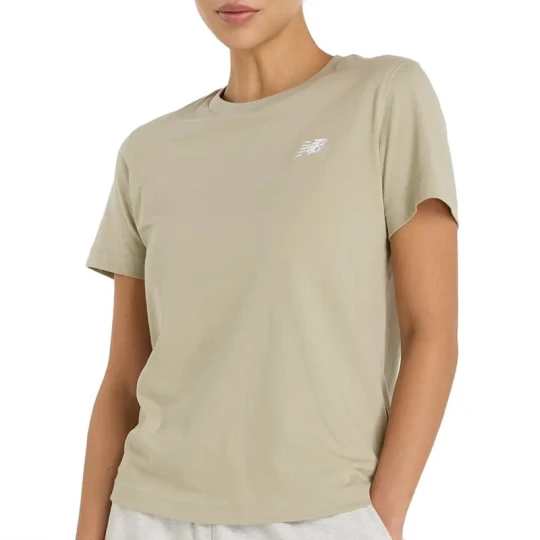 Zdjęcie produktu Koszulka damska New Balance WT41509OVN - beżowa