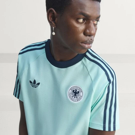 Zdjęcie produktu Koszulka Niemcy Originals Adidas Semi Flash Aqua