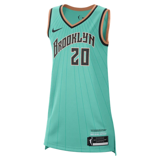 Zdjęcie produktu Koszulka Nike Dri-FIT WNBA Rebel Sabrina Ionescu New York Liberty 2026 Rebel Edition - Zieleń