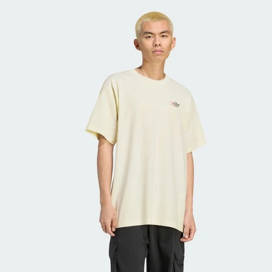 Zdjęcie produktu KOSZULKA O OBSZERNYM KROJU RUNNING CLUB Adidas Off White