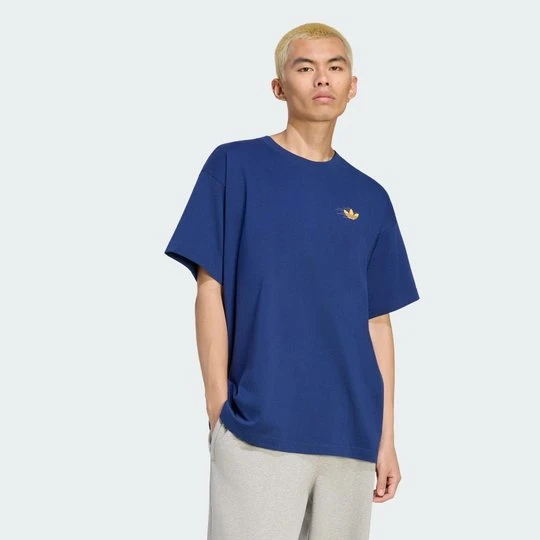 Zdjęcie produktu KOSZULKA O OBSZERNYM KROJU RUNNING CLUB Adidas Dark Blue