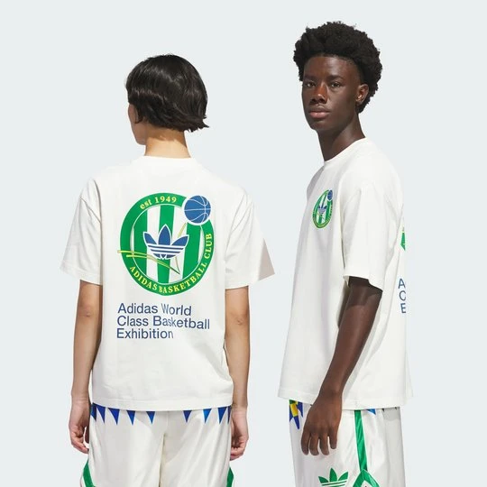 Zdjęcie produktu Koszulka Originals Basketball Crest Adidas biały
