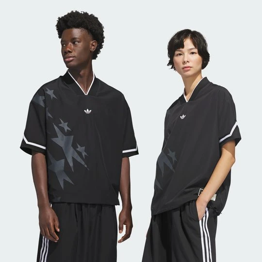 Zdjęcie produktu Koszulka Originals Basketball Star Warm Up Adidas czarny