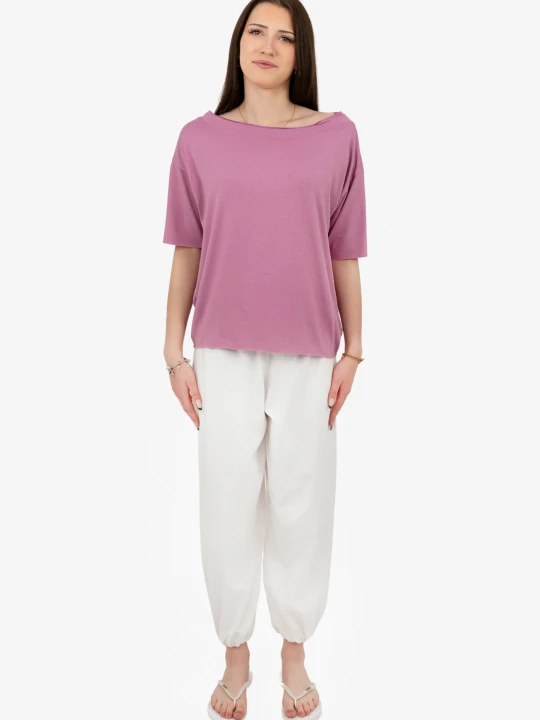 Zdjęcie produktu Koszulka oversize MEGAN WISKOZA : Rozmiar - L 5905068257777 By Insomnia