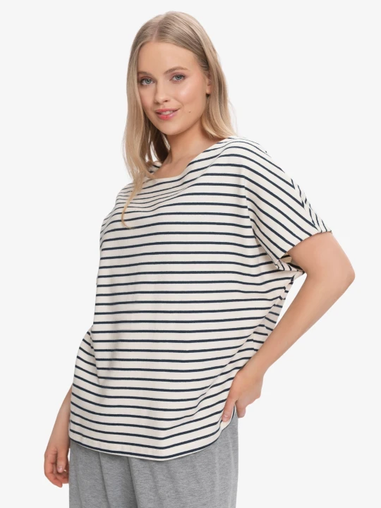 Zdjęcie produktu Koszulka oversize NANETTE : Rozmiar - L 5905068255629 By Insomnia