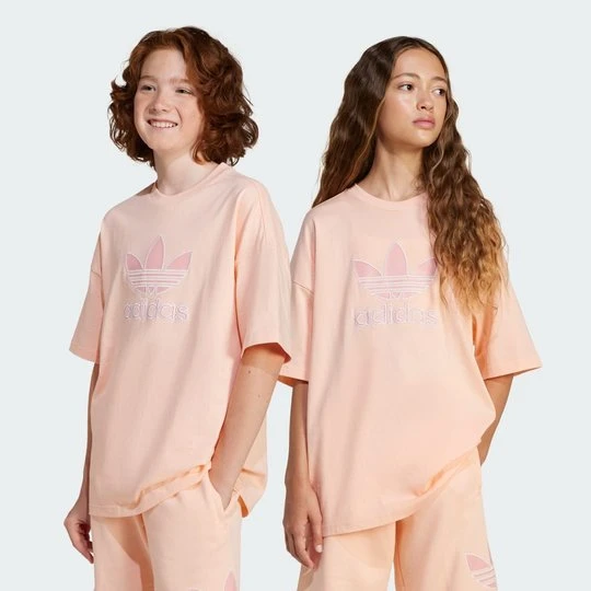 Zdjęcie produktu Koszulka Oversize Trefoil Adidas Haze Coral