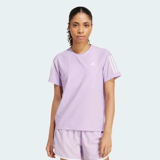 Zdjęcie produktu Koszulka Own The Run Adidas Powder Plum