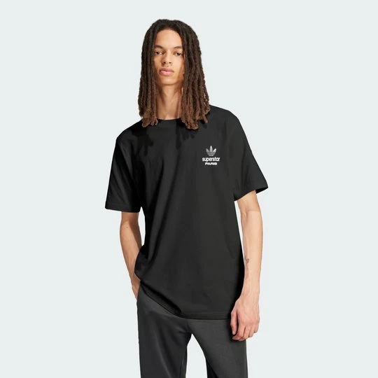 Zdjęcie produktu KOSZULKA PARIS SUPERSTAR GRAPHIC TEE Adidas czarny