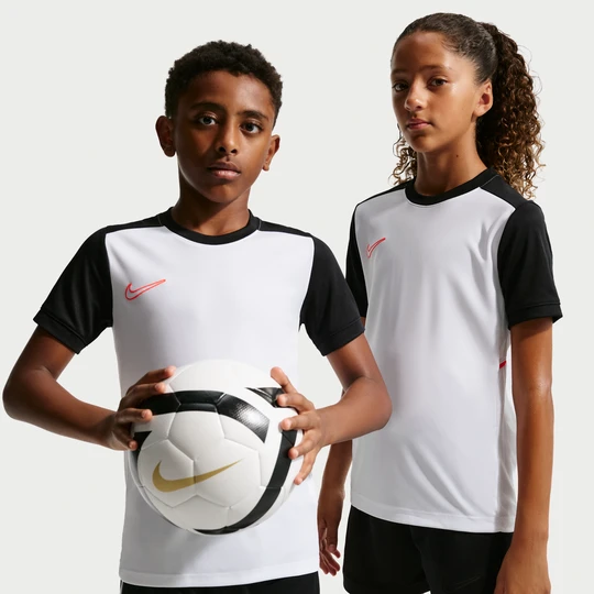 Zdjęcie produktu Koszulka piłkarska dla dużych dzieci Dri-FIT Nike Academy - Biel