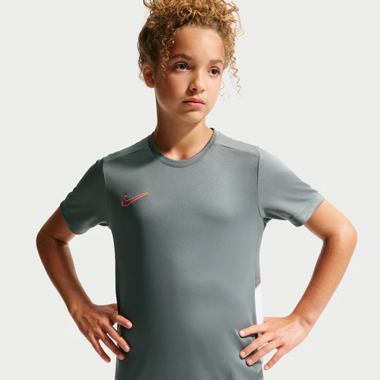 Zdjęcie produktu Koszulka piłkarska dla dużych dzieci Dri-FIT Nike Academy - Szary