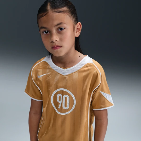 Zdjęcie produktu Koszulka piłkarska dla dużych dzieci Dri-FIT Nike Total 90 - Brązowy