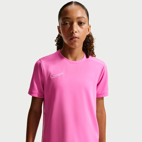 Zdjęcie produktu Koszulka piłkarska dla dużych dzieci (dziewcząt) Dri-FIT Nike Academy - Różowy