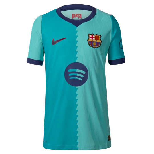 Zdjęcie produktu Koszulka piłkarska dla dużych dzieci Nike Aero-FIT Authentic FC Barcelona Match 2026 / 27 (wersja wyjazdowa) – autentyczna - Zieleń