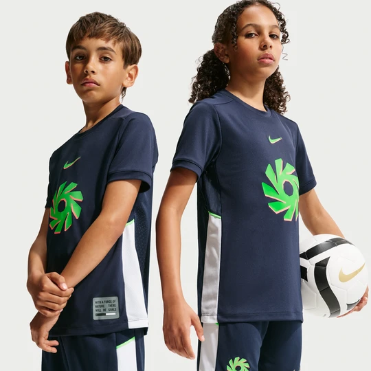 Zdjęcie produktu Koszulka piłkarska dla dużych dzieci Nike Dri-FIT Erling Haaland Academy - Niebieski