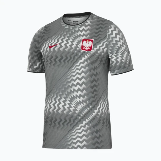 Zdjęcie produktu Koszulka piłkarska męska Nike Dri-Fit Poland Pre-Match 2026 pure platinum/cool grey