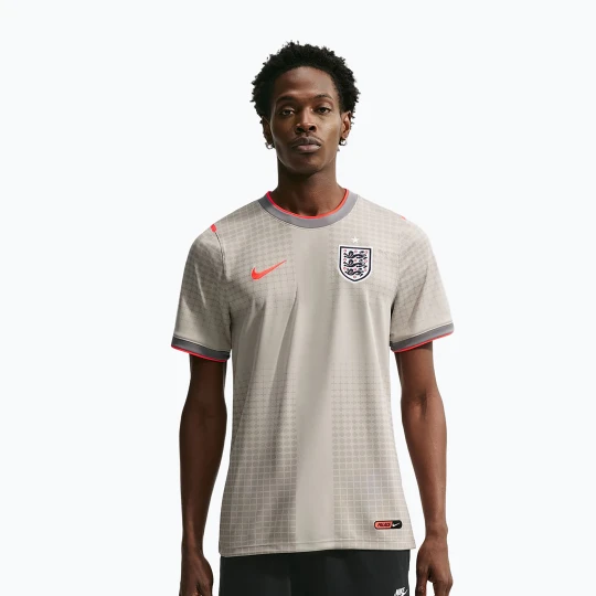 Zdjęcie produktu Koszulka piłkarska męska Nike England Academy Pro Pre-Match pewter grey / bright crimson
