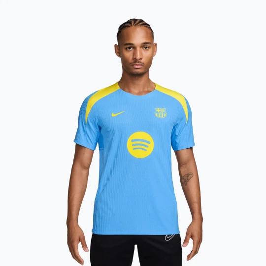 Zdjęcie produktu Koszulka piłkarska męska Nike FC Barcelona Strike Elite SE Drill Top university blue/opti yellow