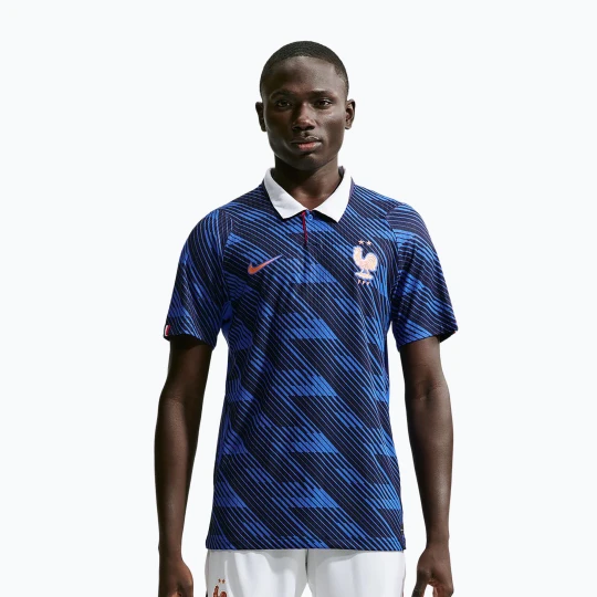 Zdjęcie produktu Koszulka piłkarska męska Nike FFF 2026/27 Match Home game royal/metallic copper Granatowy