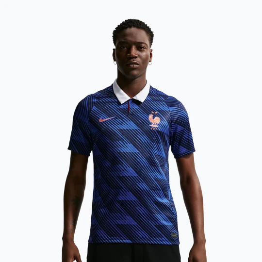 Zdjęcie produktu Koszulka piłkarska męska Nike FFF 2026 Stadium Home game royal / metallic copper Granatowy
