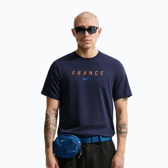 Zdjęcie produktu Koszulka piłkarska męska Nike FFF Primary blackened blue/game royal Granatowy